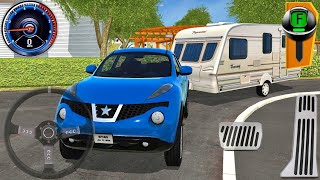 Camper Van Beach Resort Gameplay - Caravan Towing & Parking Simulator 🚐🌴 screenshot 1