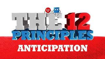 12 Principles of Animation: Anticipation