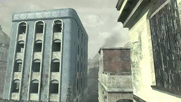 CoD MW3 | Cross map throwing knife