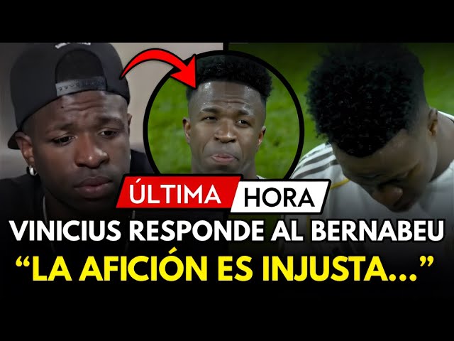 🚨VINICIUS ESTALLA Y RESPONDE A LOS PITOS DEL BERNABÉU CON UNA FRASE QUE ENFURECE AL MADRIDISMO