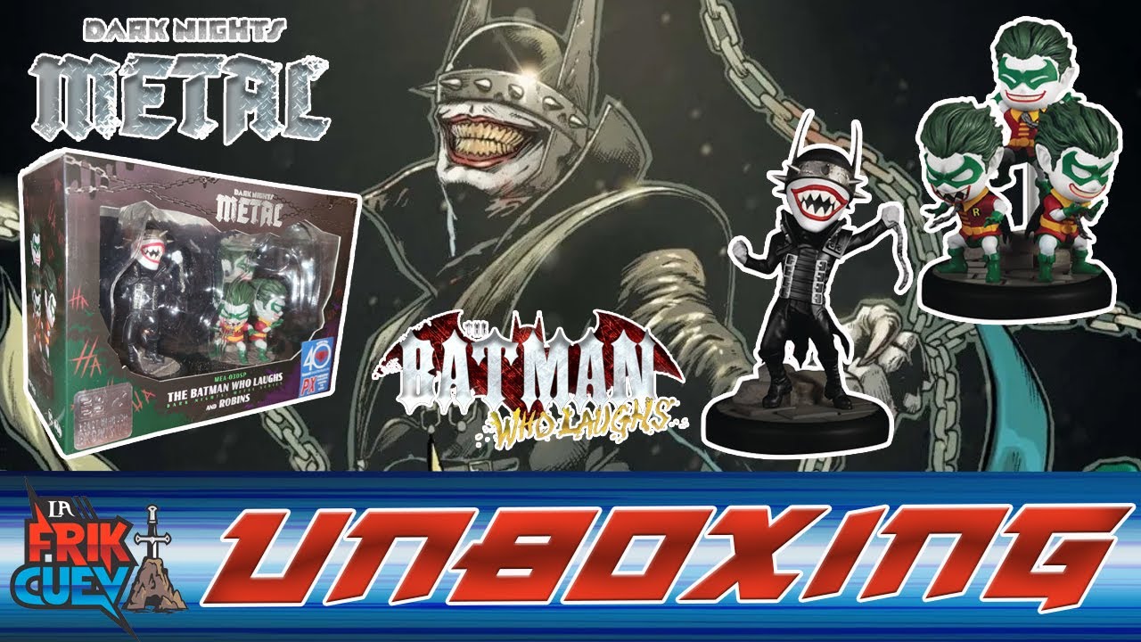 ¡UNBOXING¡ FIGURA DEL BATMAN QUE RIE DE BEAST KINGDOM, VEN A VER EL ...