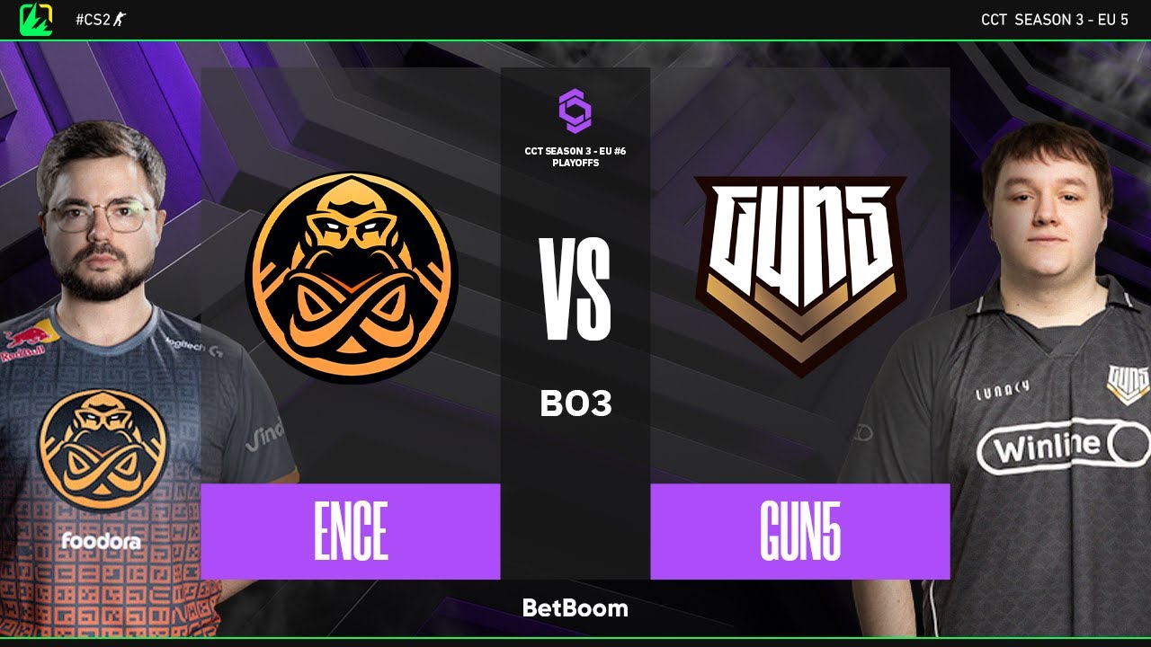 CCT Series 3 - EU #6 | ENCE vs Gun5 | Playoffs | CS2