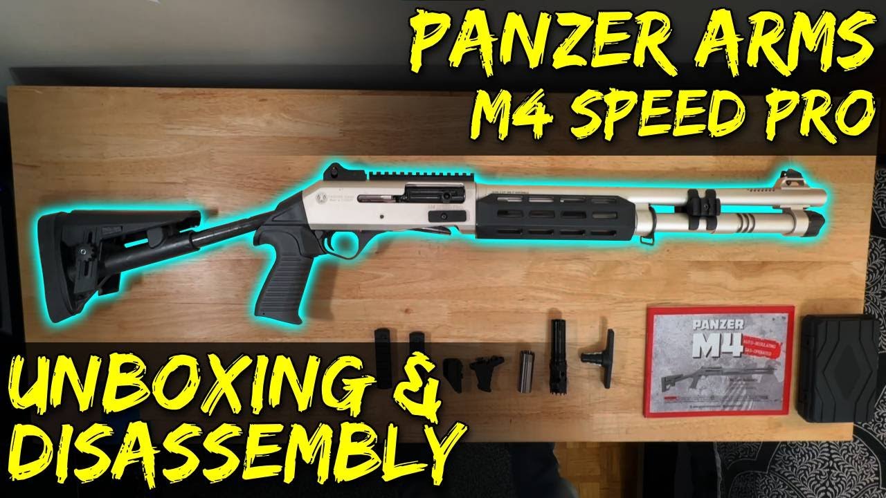 Panzer M4 Speed Pro - Unboxing and Disassembly - YouTube