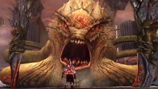 God of War 2 - Kratos vs Kraken Boss