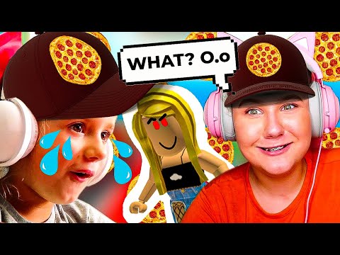 My Hater Is Trolling My Little Sister Roblox Work At A Pizza Place - roblox admin trolling work at a pizza place