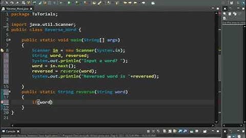 Java program to reverse a given word using recursion