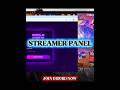 HIDDEN STREAMER PANEL😳|OB52 STREAMER PHONE CONTROL PANEL|| MAIN ID SAFE💯
