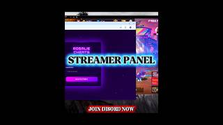 HIDDEN STREAMER PANEL😳|OB52 STREAMER PHONE CONTROL PANEL|| MAIN ID SAFE💯