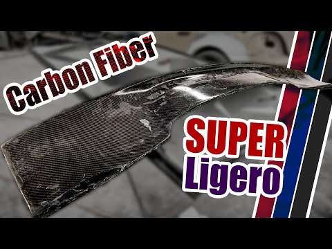 Haciendo Molde y Fabricación en Fibra de Carbono del Big Wing | Marco MAAP Carshop