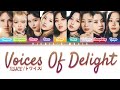 TWICE (トワイス) - Voices of Delight [Color Coded Lyrics Kan|Rom|Eng]
