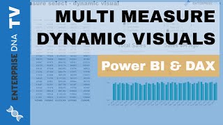 multi measure dynamic visuals - data viz technique in power bi