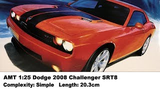 AMT 1:25 Dodge 2008 Challenger SRT8 Kit Review