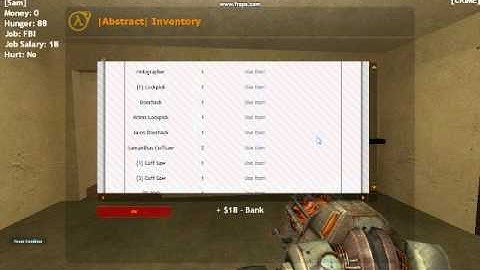 Euphoria Roleplay New Inventory System