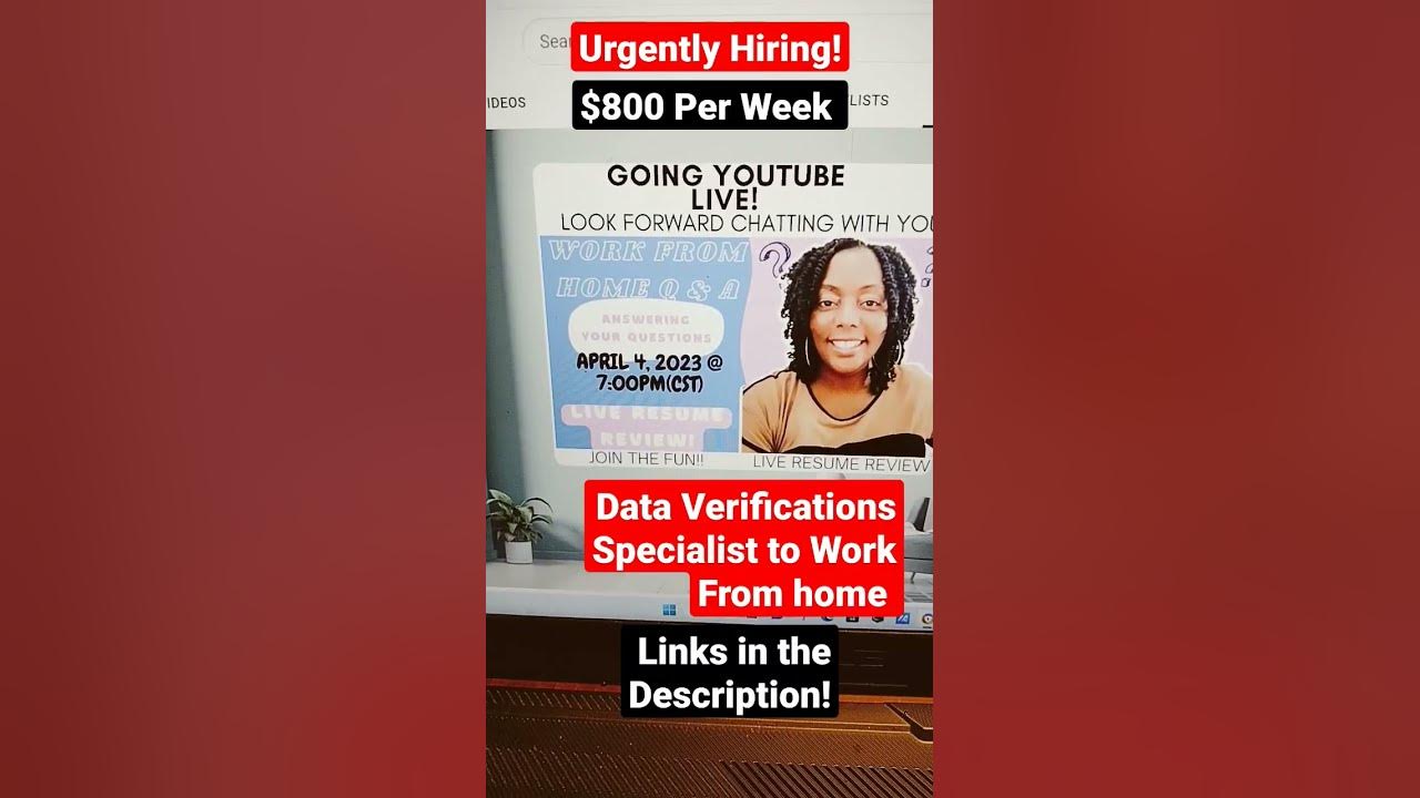urgently-hiring-800-per-week-no-talking-wfh-jobs-shorts-youtube