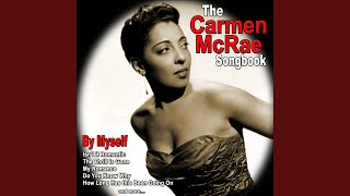Video thumbnail of "Carmen McRae - Angel Eyes"