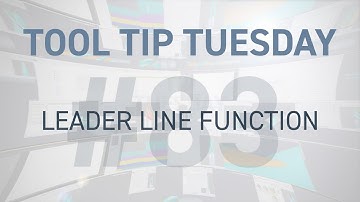 Tool Tip Tuesday #83 - Leader Line Function in ToolDraft