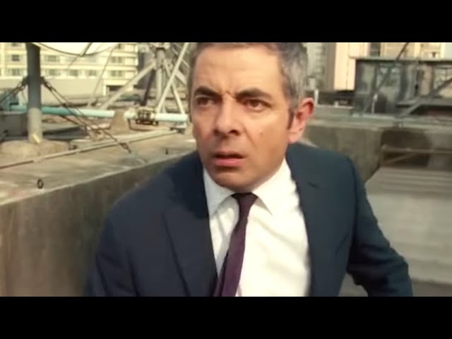 The Chase | Funny Clip | Johnny English Reborn | Mr Bean Official class=