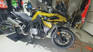 Heed Crash bar BMW F750GS 2020 Veltebøyler Bunkier