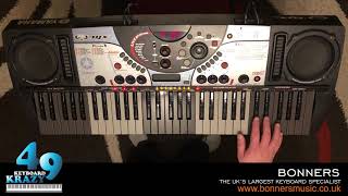 Yamaha DJX-II Keyboard - 70 Patterns Part 1/4 - YouTube