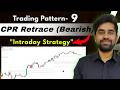 Lesson 11 || CPR Trading Pattern 9 || CPR Retracement (Bearish) Pattern || TradBuilder