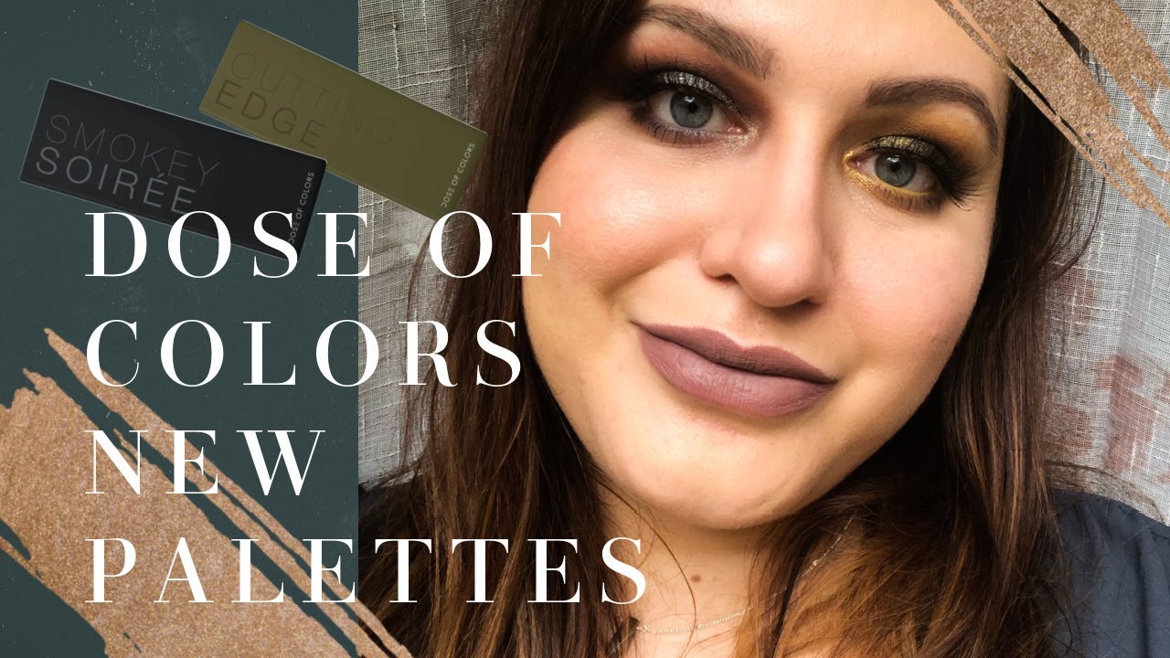 NEW Dose of Colors Cutting Edge & Smokey Soirée Palettes | First ...