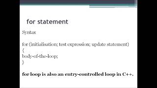 Control statements part 5