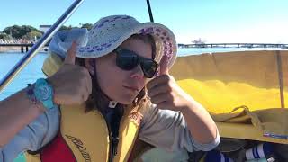 Renia Glue for shoe repairs - Shane and Izzy head to the shoe repair shop via boat