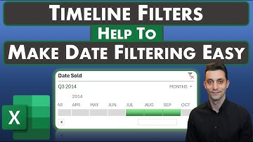 Excel Tips - Use Timeline Filters to Make Date Filtering Simple