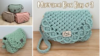 Macrame | Boho Style | Box Bag # 3 | Hand Bag | Easy Tutorial Profile
