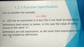 Function specifications, parameters and arguments in English, 12 th standard computer science