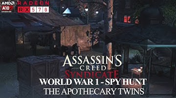 Assassins Creed Syndicate : WWI Spy Hunt - The Apothecary Twins [100% Sync]