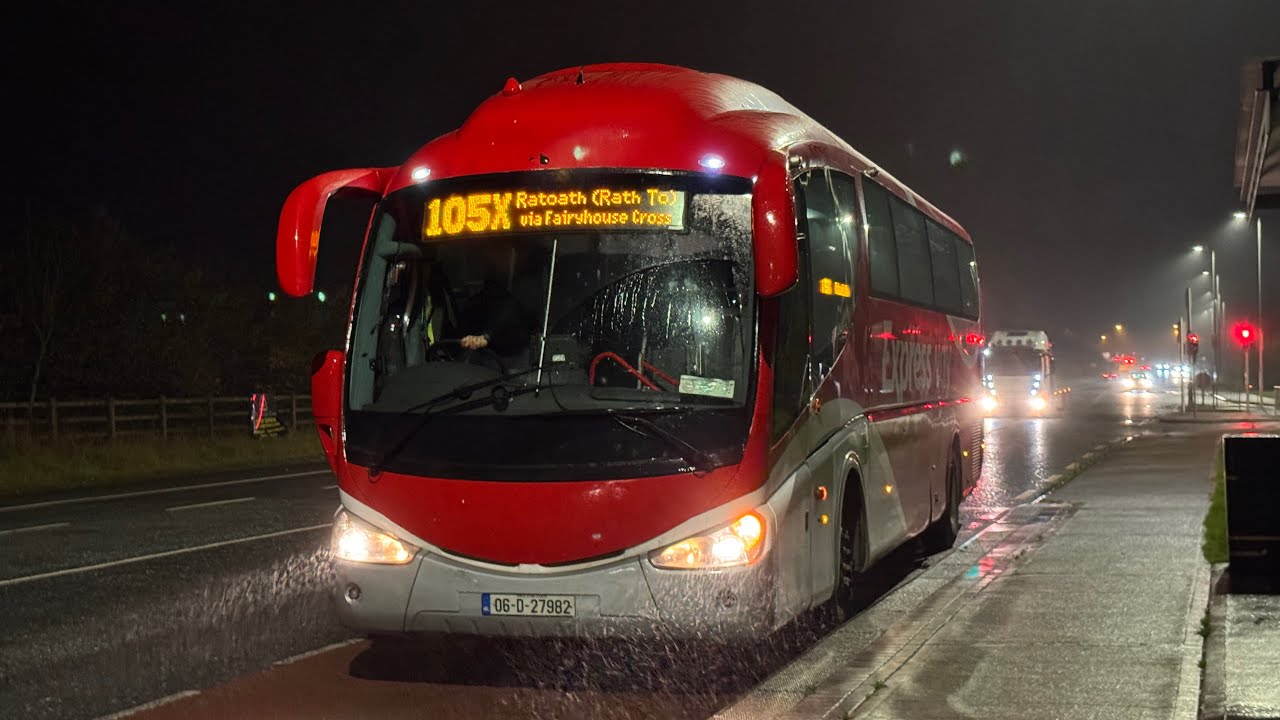 Bus Éireann | Scania K114EB4 Irizar PB SP34 | Route 105X to Fairyhouse Cross | {06-D-27982}