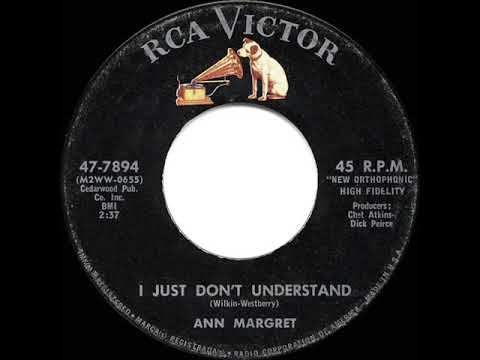 1961 HITS ARCHIVE: I Just Don’t Understand - Ann-Margret