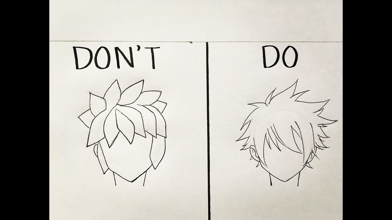 Featured image of post How To Draw Anime Hair Male Step By Step / Collection of drawing ideas, how to draw tutorials.