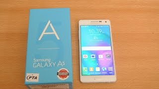 Samsung Galaxy A5 - Unboxing, Setup & First Look HD