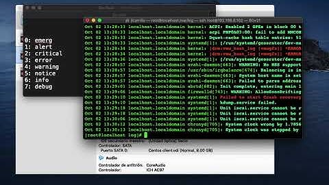 journalctl - RedHat 8 / Rocky Linux / Alma Linux / Oracle Linux / CentOS 8