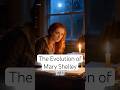 The Evolution of Mary Shelley 🎃 #frankenstein