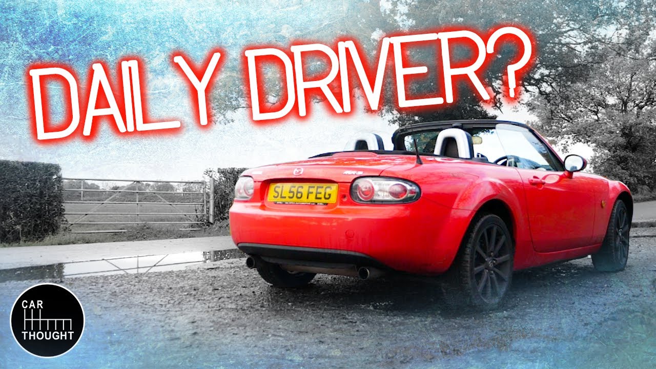 Can you commute in winter with a convertible?! - Mazda MX-5 NC - YouTube