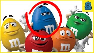 THE BLUE M&M HAS NO PERSONALITY