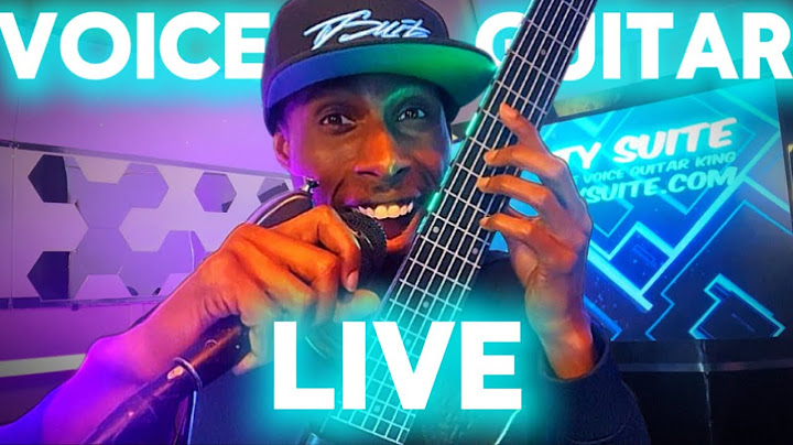 I Turned My Voice Into A Guitar! LIVE