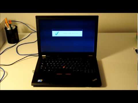 Lenovo Thinkpad T410 power on per fingerprint