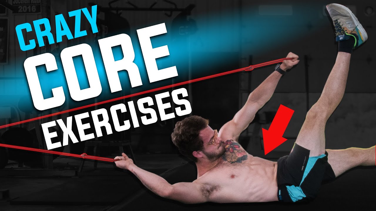 Best CORE Strength Exercises For Athletes Resistance Band Training YouTube
