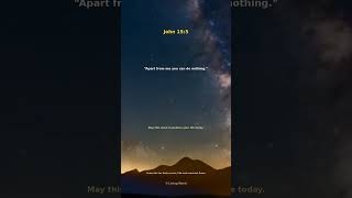 Biblical Reflection: John 15:5 🙏 Reflection #Shorts