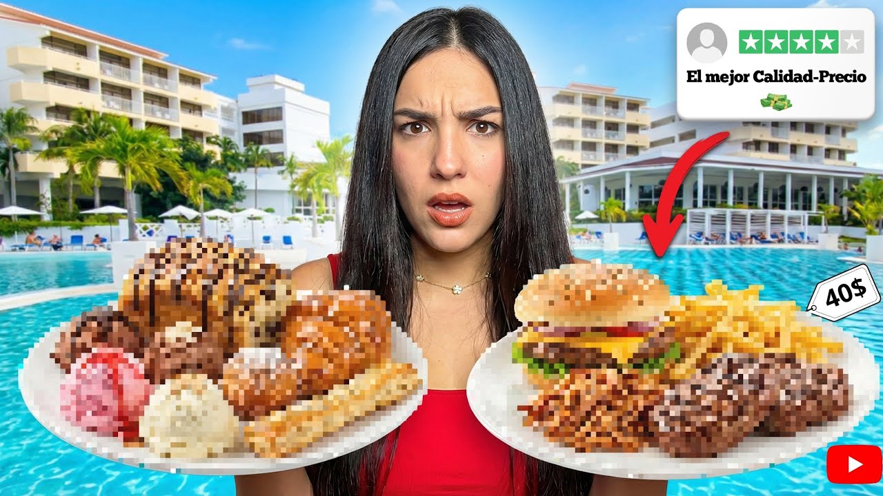 Así está la comida en el hotel más 