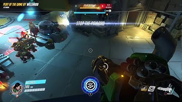 Pharah Ult - Route 66 Payload Clear