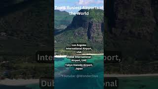 Top 5 Busiest Airports in the World #shorts