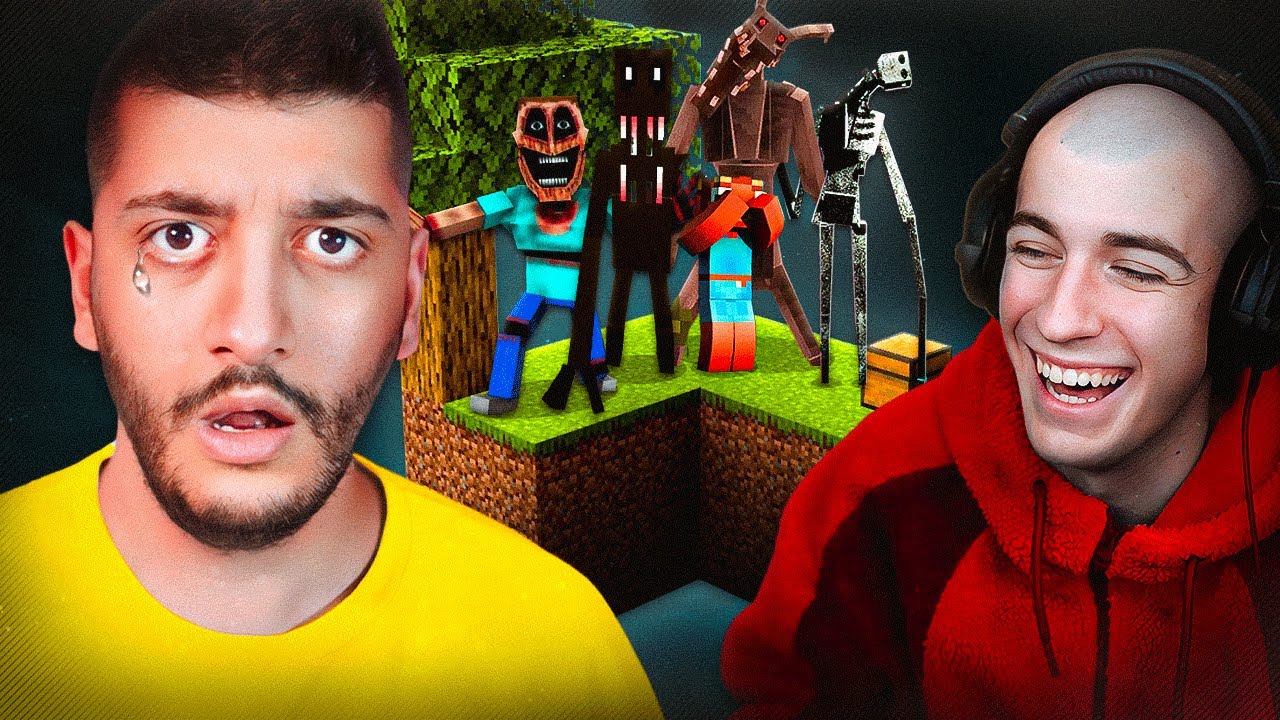 LOLLO NON DOVEVA FARLO... MINECRAFT SKYBLOCK HORROR!! #2