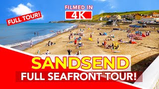 SANDSEND | Full 4k Virtual Walking tour through SANDSEND Whitby North Yorkshire England