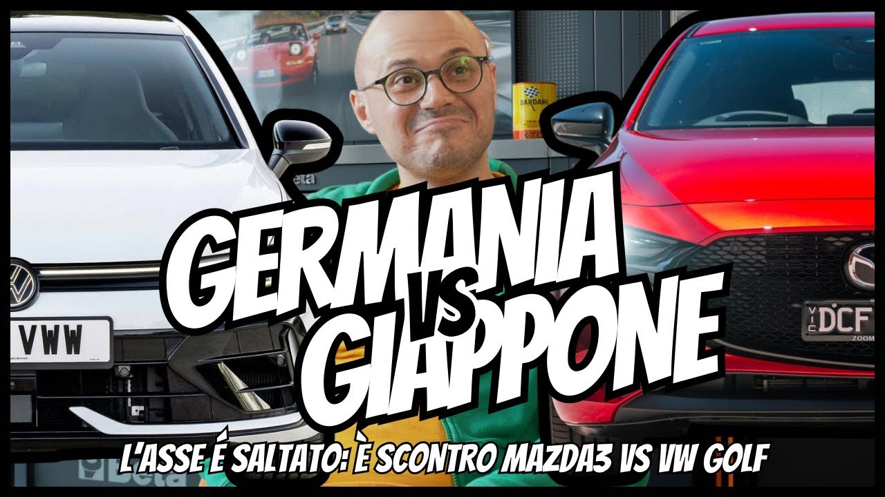 MAZDA 3 sfida VW GOLF MK8.5: è ancora lei la REGINA?