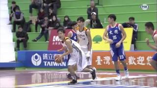 ᴴᴰ [104UBA精彩Highlights] 雙手爆扣！ #13謝宗融 台灣科大